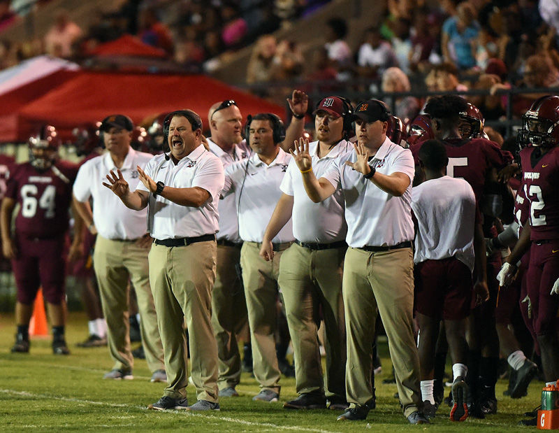 Dothan High Wolves vs Eufaula football